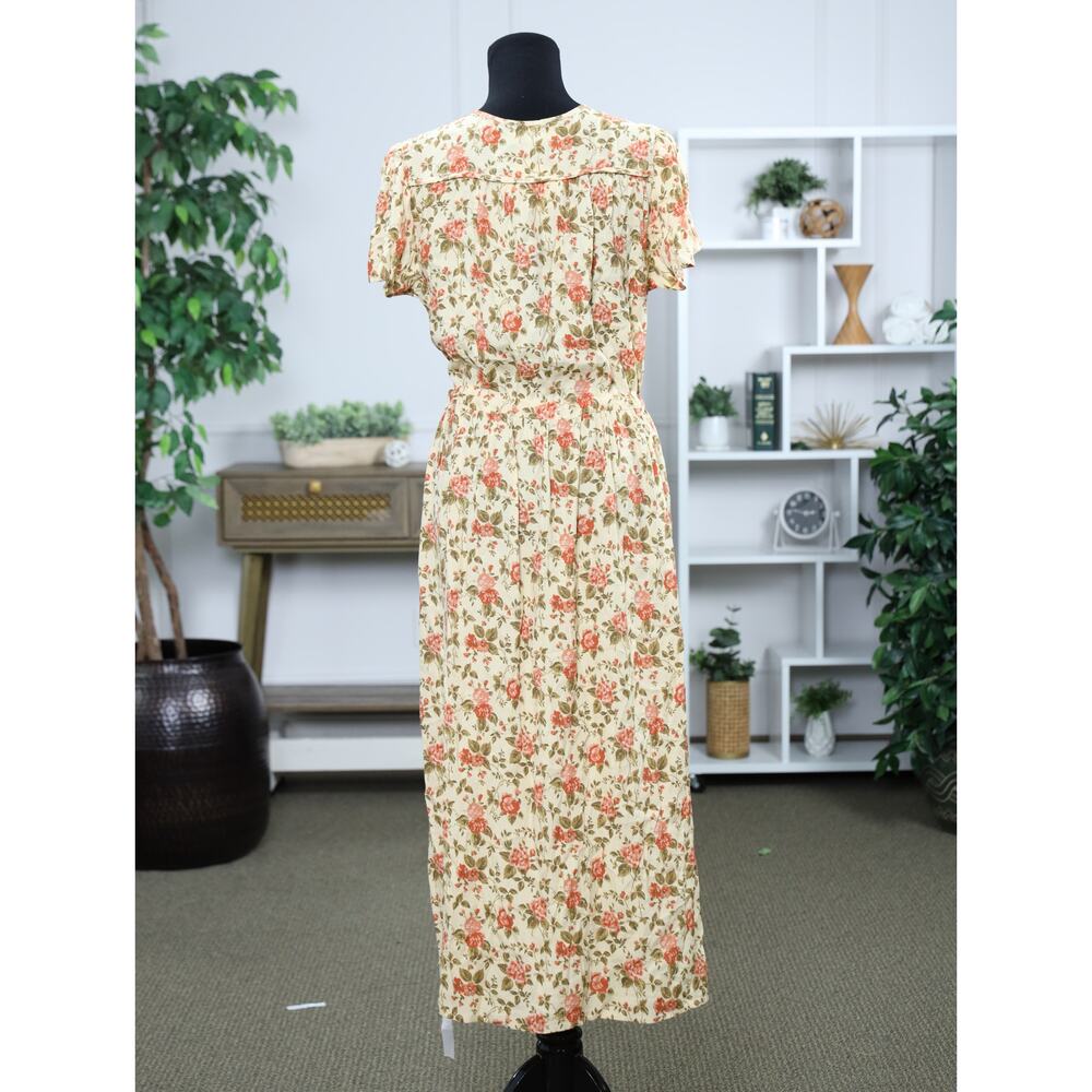 Cottagecore Prairie Boho Christy Dawn Simple Dawn Maxi Dress English Rose M NWT - Picture 8 of 16